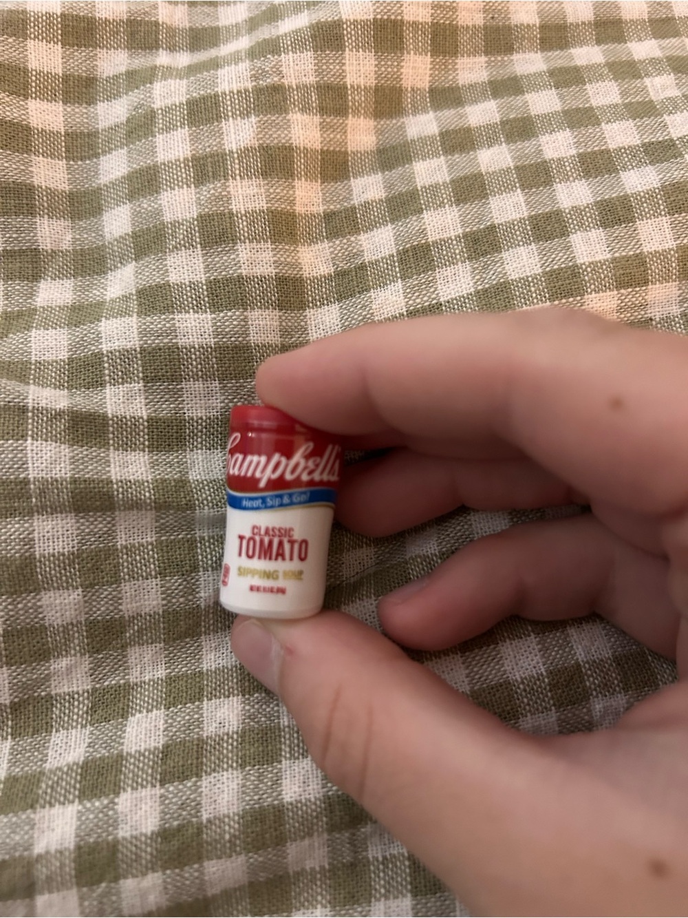 mini brands mini verse make it mini real brands campbellβs tomato soup sipping a
